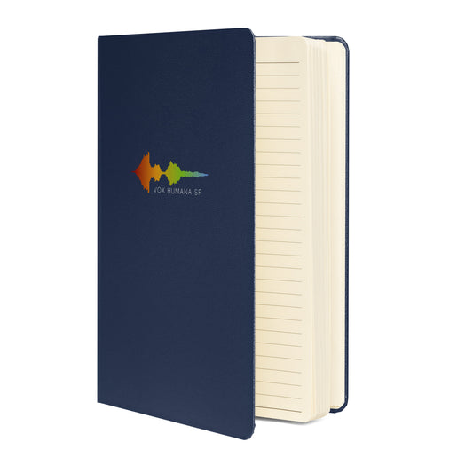 Hardcover bound notebook